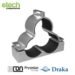 Prysmian BICON Orion Cleat – Shaped Trefoil Cable Cleat