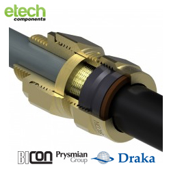 Prysmian BICON CX-B Indoor/ Outdoor Cable Gland Kit (Long entry thread) KA414-B Series