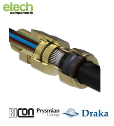 Prysmian BICON Barr-W Ex d IIC Cable Gland 424TW Series