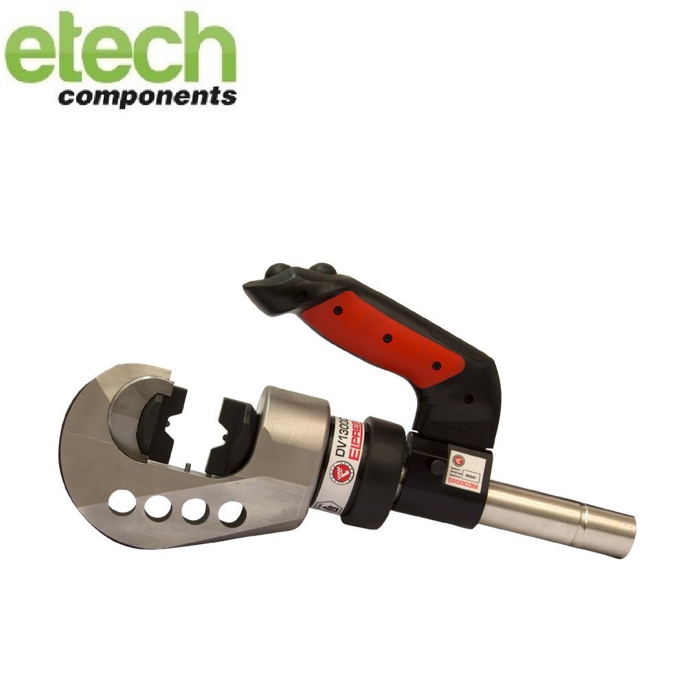 Elpress Crimp Tool DV1300C2 C-fork type Head for Cu (Range 10-400mm²) and C-sleeves up to 120 mm²