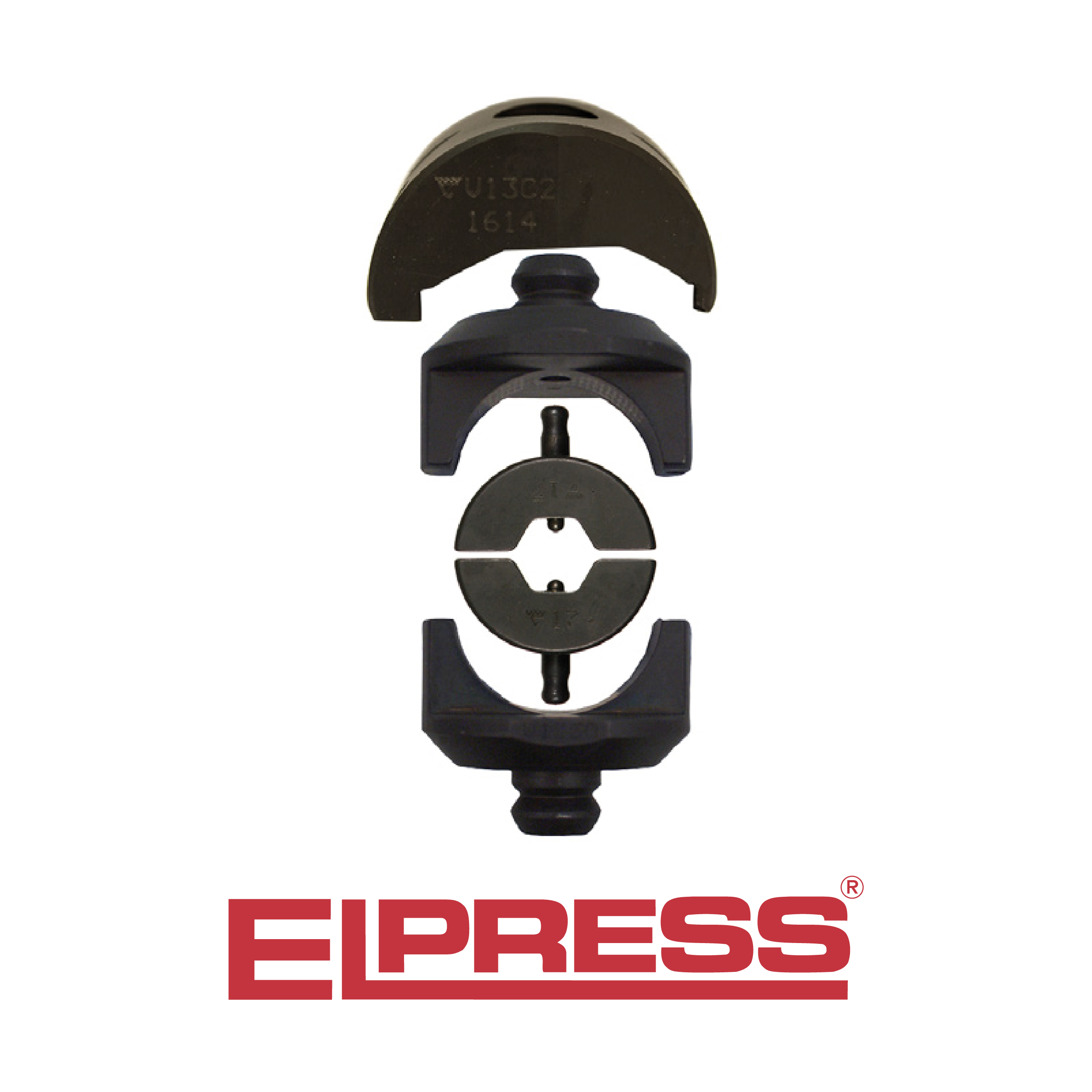 Elpress-Die-Holder-V1330-B-Dies-Set-Pair-Used-With-Die-Holder-V13C2