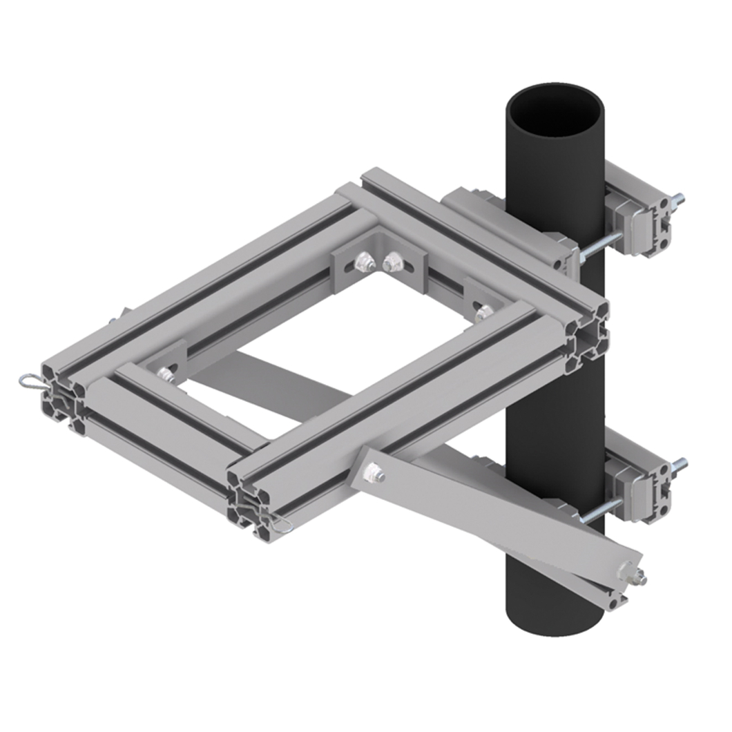 Cue Dee Shelf with Pole Kit Small – 2935