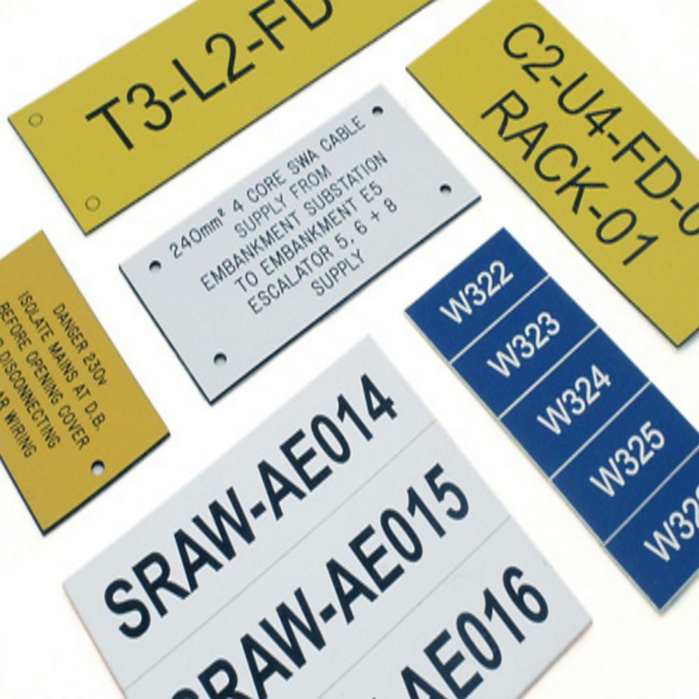 Engraved Labels