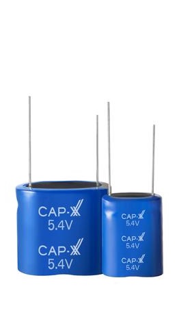 CAP-XX Dual Cell Cylindrical Supercapacitors (GY25R4 series)
