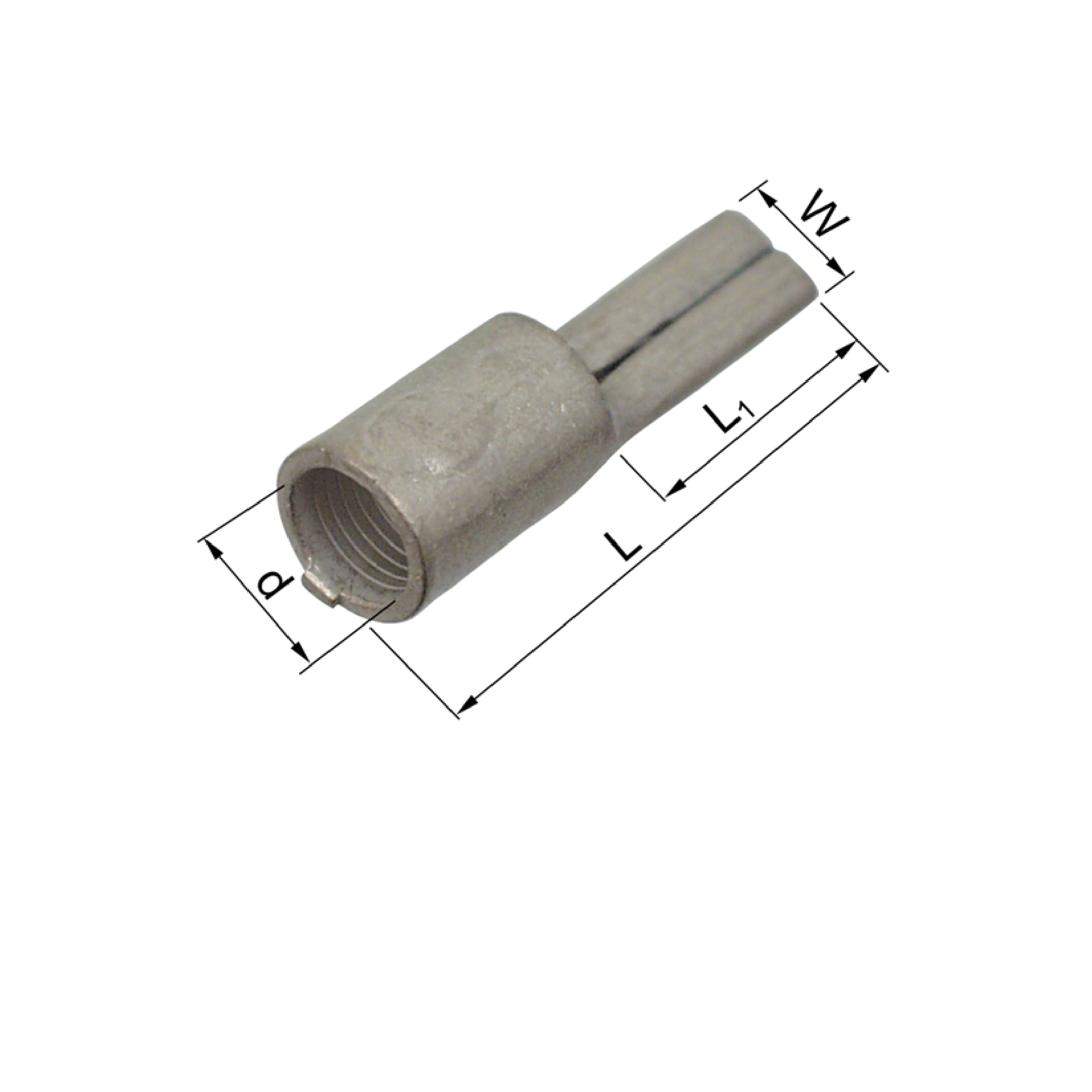 Elpress Copper Pin Terminals DIN 46230 10-95mm²