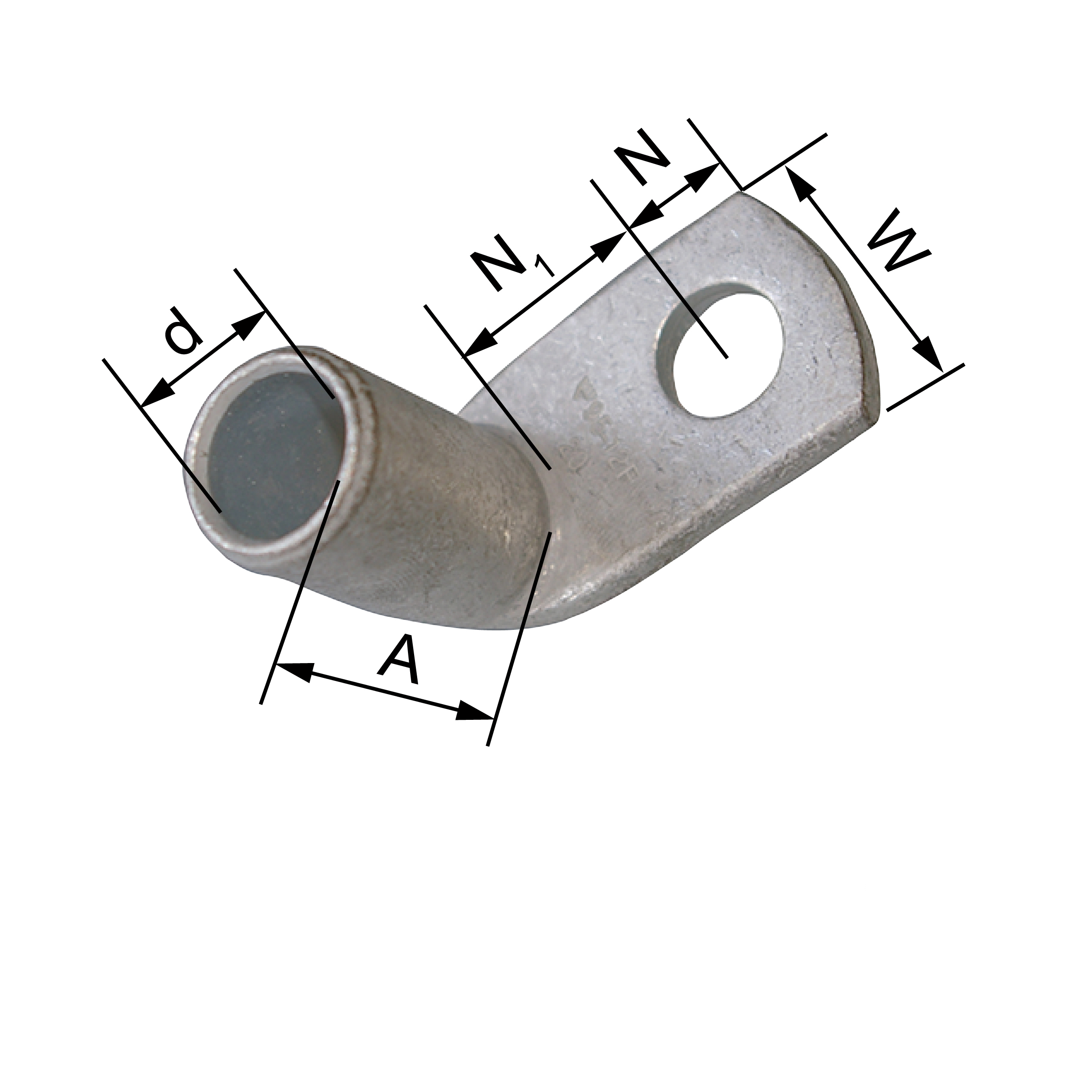 2 Hole Copper Cable Lugs Joint Crimp Ring Type - China Terminal Block,  Copper Aluminum Terminal | Made-in-China.com
