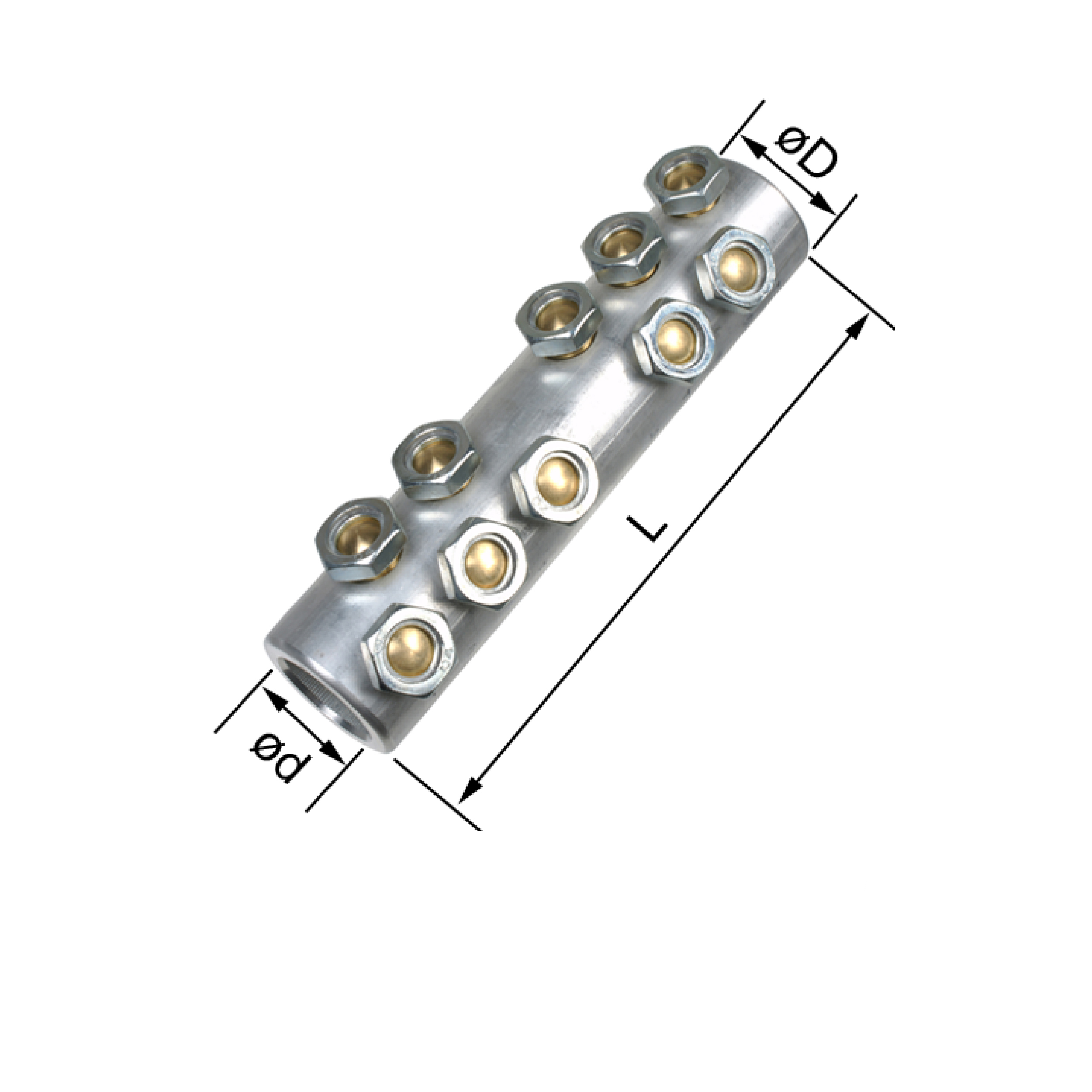 Elpress Shearbolt Connectors with reversible screw (10-630mm²)(SC95R95S, SC150R95S, SC240R185S, SC400R240S, SC630R)