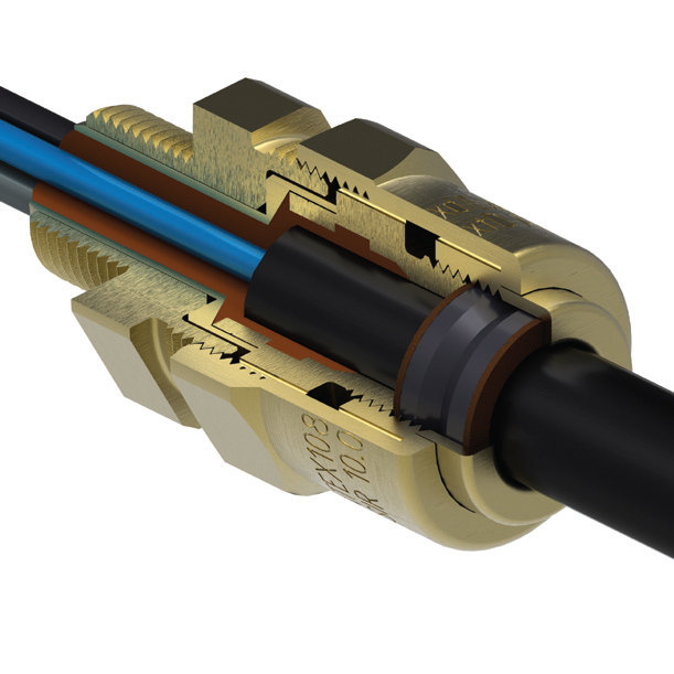 Prysmian BICON Barr-A Exd IIC Cable Gland (424TA Series)