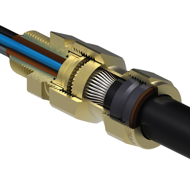 Prysmian BICON Barr-W Exd IIC Cable Gland (424TW Series)