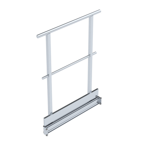 nVent CADDY Pyramid Step Over End Guardrail