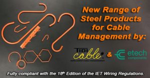 New Range O Metal Cable Supports & Fixings from Tidi-Cable