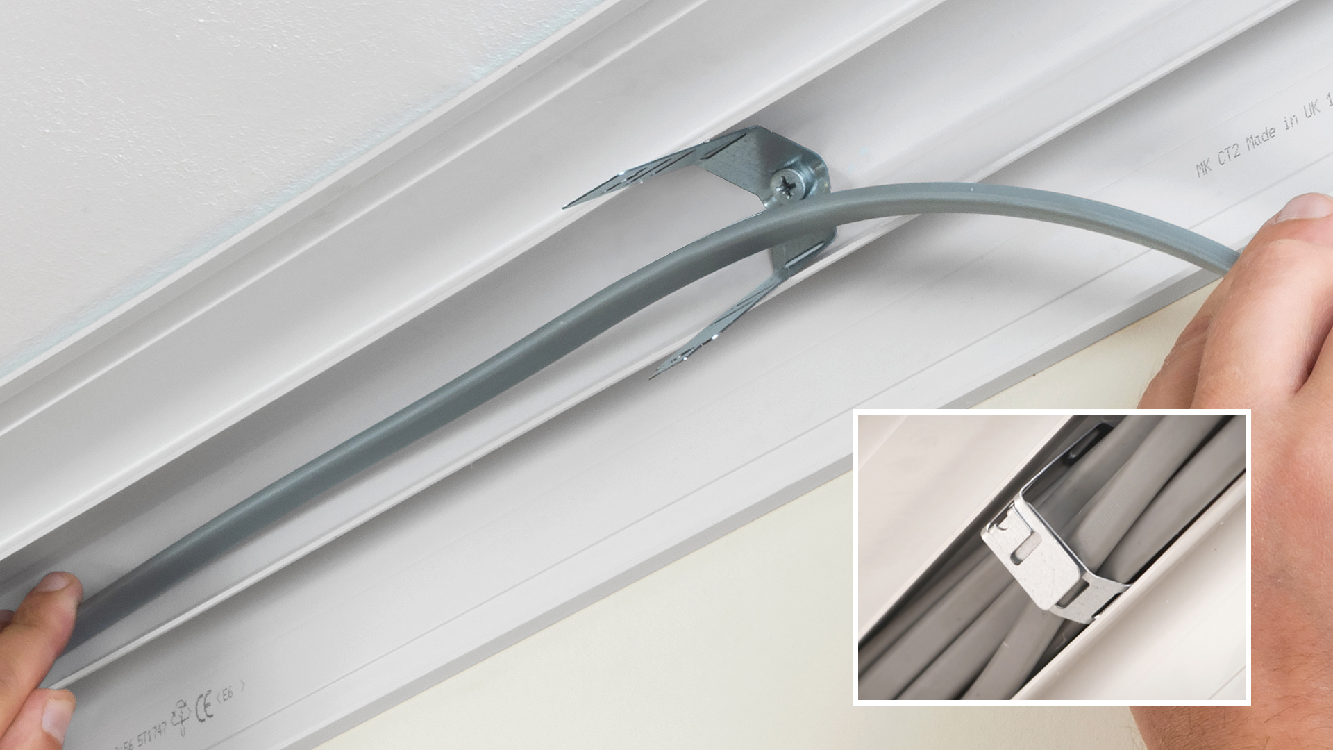 DLine FClips SafeD Fire Rated Flexible Cable Fixings ETech