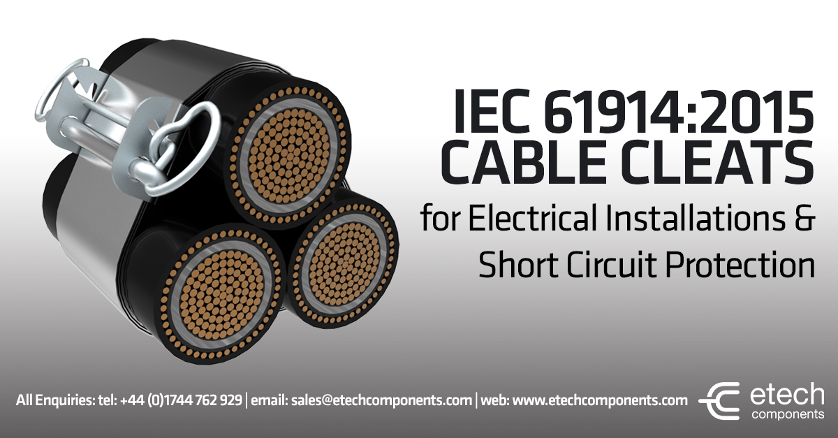 IEC 61914 Cable Cleats For Electrical Installations