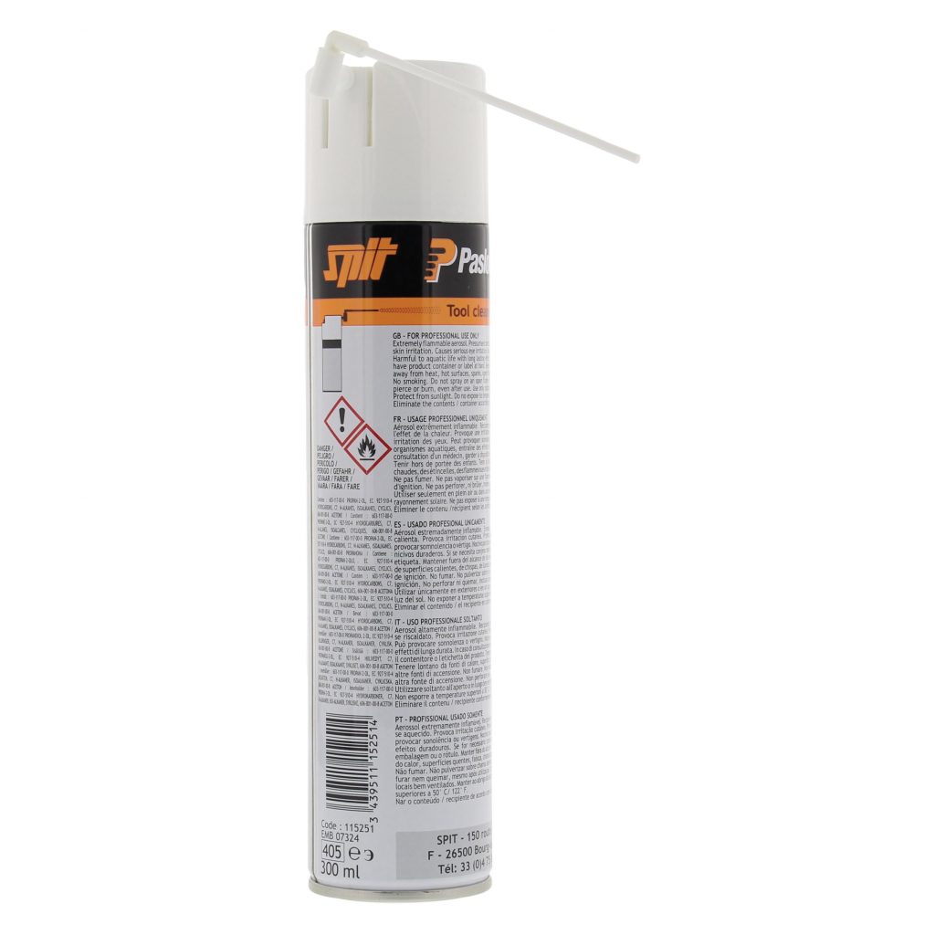 ITW Spit Pulsa Accessories - Impulse Cleaner 300ml (115251) - 013690, 014623, 014640, 014641, 014642, 018483, 018484, 018820, 018849, 011204