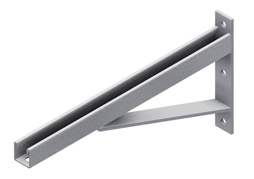 Wall Bracket Aluminium Tray Accessories - Splice Plates - cable tray wall bracket