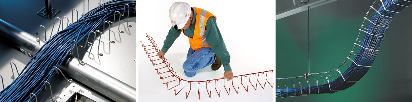 hand bendable cable tray