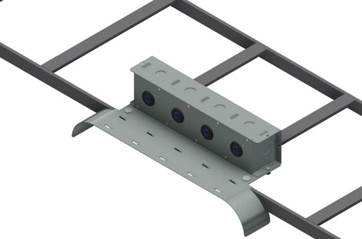 Snake Tray 610 Series - Steel Cable Runway Accessories: Junction Splice Kit (CM 610-JSK), Butt Splice Kit (CM 610-BSK)