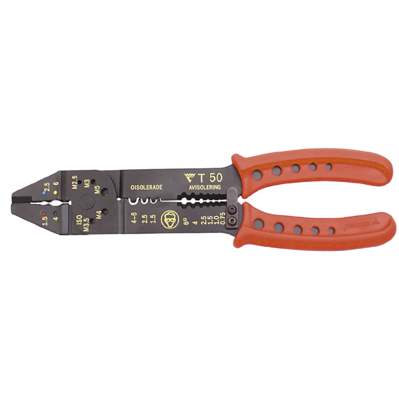 Elpress T50 Hobby Crimping, Cutting and Stripping Tool (0.5-6mm²)