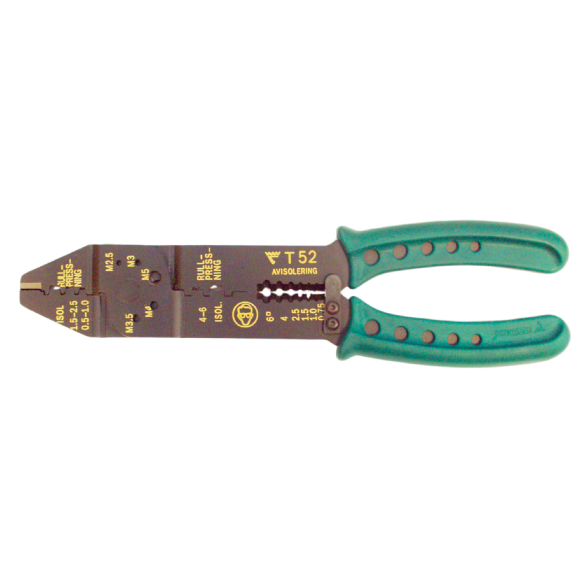 Elpress T52 Hobby Crimping, Cutting and Stripping Tool (0.5-6mm²)