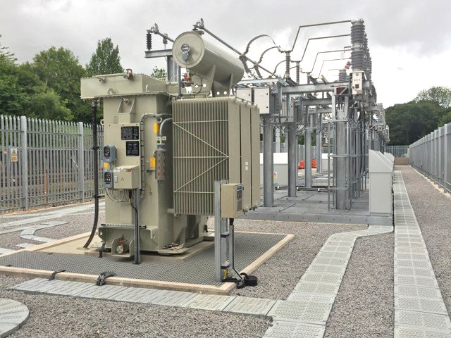 Cable Troughing Substation