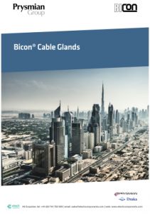 Prysmian BICON Cable Glands Catalogue