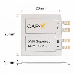 Cap-XX DMH 140mF Supercapacitors (DMHA14R5V353M4ATA0)