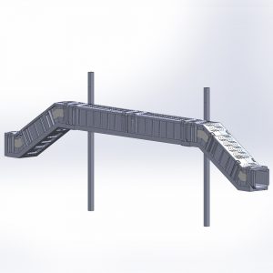 TTS Green Trough - Elevated Cable Troughing System