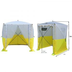 Boddingtons Electrical Jointers Non-Conductive Pop-Up Tent (6504Z) - 1.4m x 1.4m x 2.0m