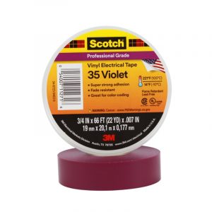 3M™ Scotch Vinyl Color-Coding Electrical Tape 35