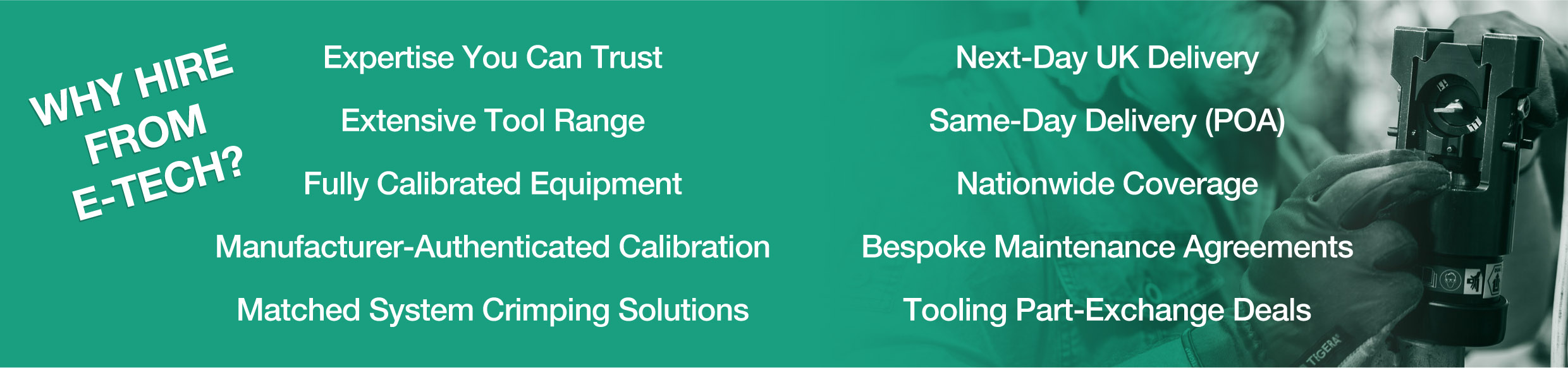 Looking for top-quality tool and equipment rental without the upfront cost? E-Tech offers one of the most comprehensive Power Tool Hire Services in the UK.