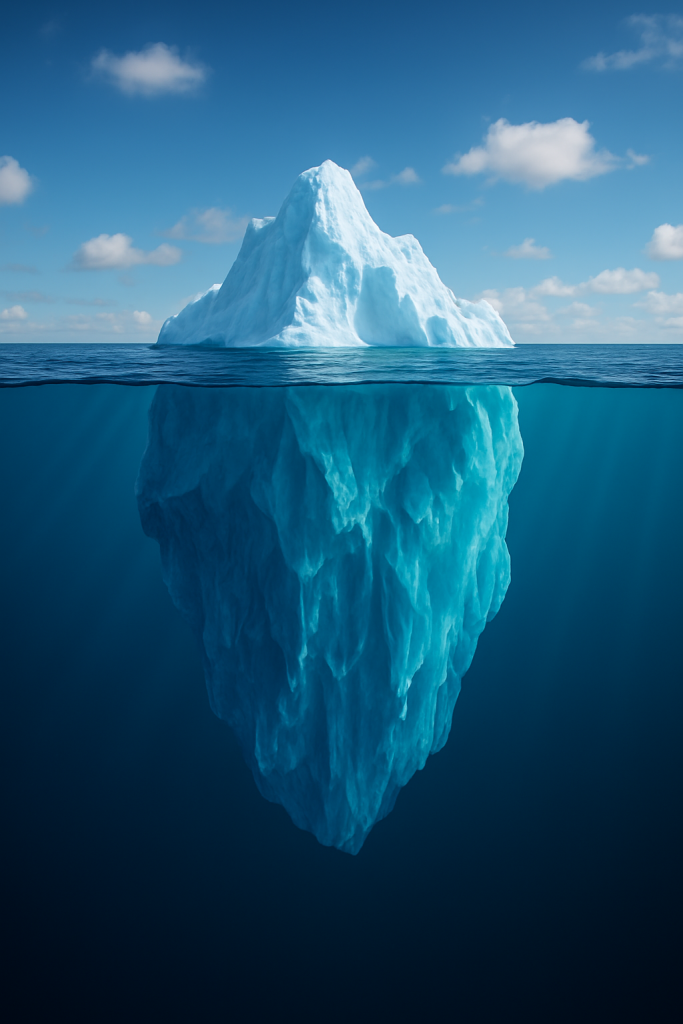 Iceberg Graphic - Wind Farm Components Blog