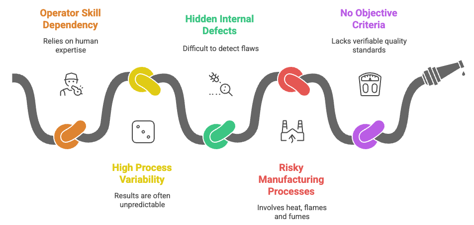 The Limitations of Brazing and Welding