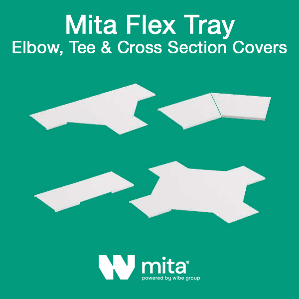 Mita Flex Tray Elbow, Tee & Cross Section Covers (CT50, CT80)