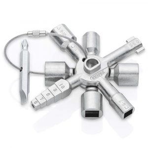 KNIPEX 00 11 01 TwinKey ® Control Cabinet Key