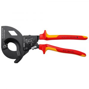 KNIPEX 95 36 315 A Ratchet Action SWA VDE Cable Cutter (380 mm²)