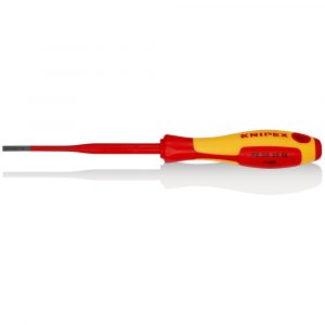KNIPEX 98 20 35 SL VDE Slim Screwdriver for Slotted Screws