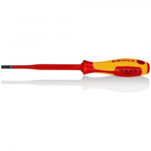 KNIPEX 98 20 55 SL VDE Slim Screwdriver for Slotted Screws