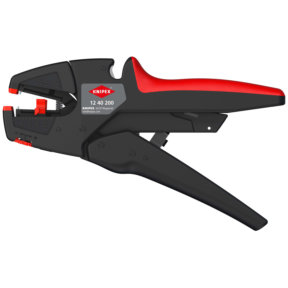 KNIPEX 12 40 200 EvoStrip Self-Adjusting Insulation Stripper