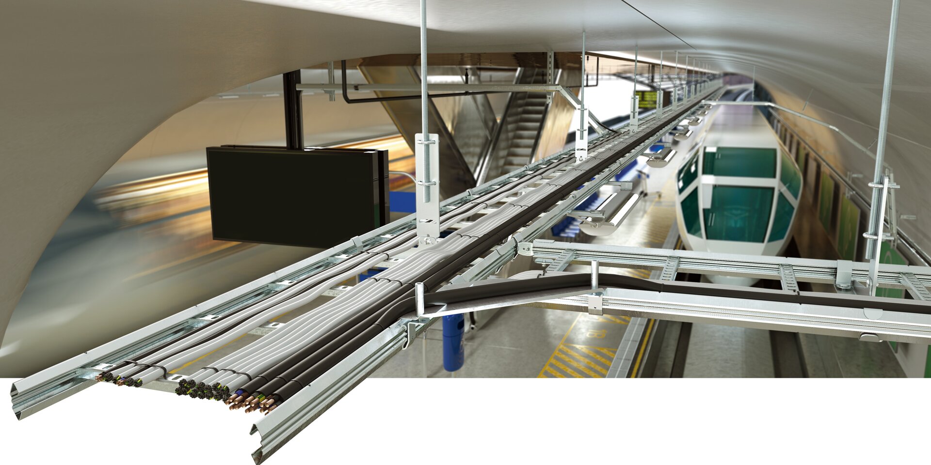 Wibe Cable Ladders - Station