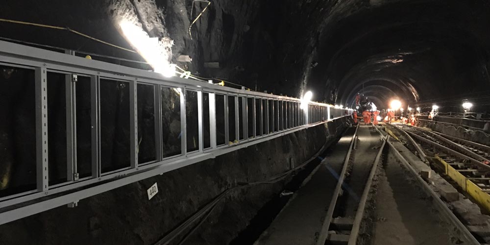 Wibe GRP GMAX® Cable Troughing - In Situ