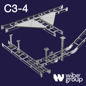 Wibe Group C3-C4 Corrosion Class Cable Ladder System - Electrical Cable Containment